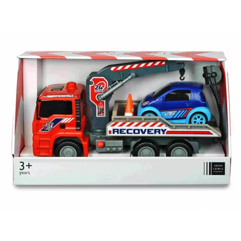 Dickie Toys - Légpumpás autómentő daruval és autóval 31cm (203806000)
