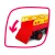 Dickie Toys Happy Series - Tehénszállító traktor kicsiknek utánfutóval, fénnyel és hanggal 31cm (203815004)