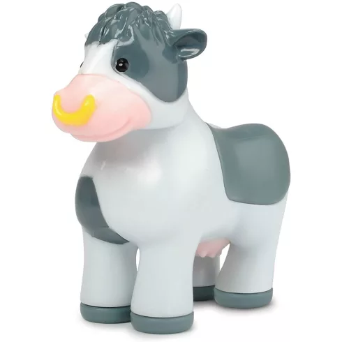 Dickie Toys Happy Series - Tehénszállító traktor kicsiknek utánfutóval, fénnyel és hanggal 31cm (203815004)