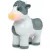 Dickie Toys Happy Series - Tehénszállító traktor kicsiknek utánfutóval, fénnyel és hanggal 31cm (203815004)
