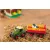 Dickie Toys Happy Series - Tehénszállító traktor kicsiknek utánfutóval, fénnyel és hanggal 31cm (203815004)