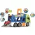 Dickie Toys Happy Series - Autószállító fénnyel és hanggal kicsiknek 40cm (203817003)