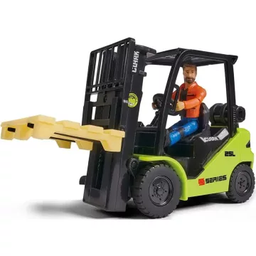 Dickie Toys - Targonca figurával és raklappal 16 cm