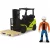 Dickie Toys - Targonca figurával és raklappal 16 cm