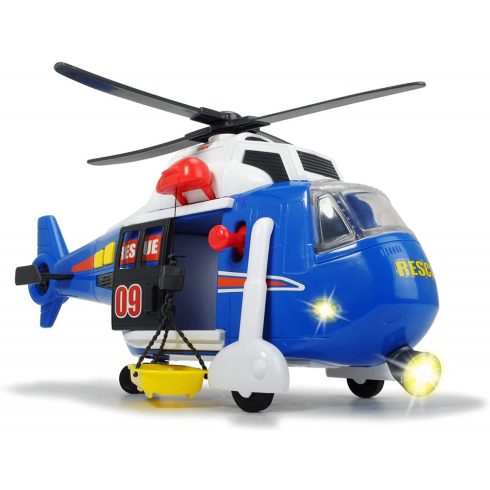 Dickie Toys Action Series - Mentőhelikopter motoros csörlővel, fénnyel és hanggal 41cm (203308356)