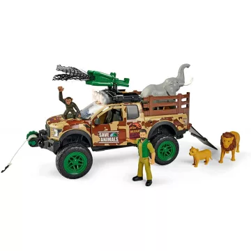   Dickie Toys - Vadaspark terepjáró fénnyel és hanggal 25cm