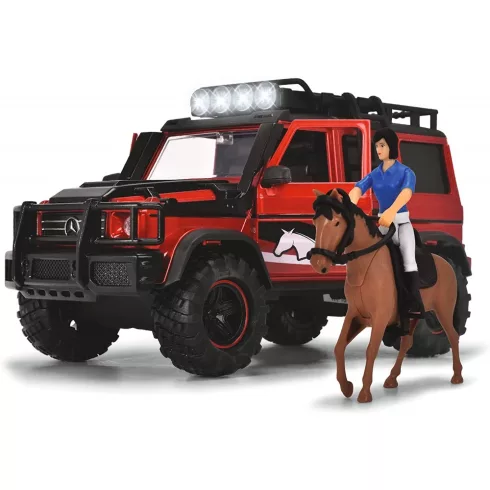 Dickie Toys - Lószállító fénnyel és hanggal 42cm