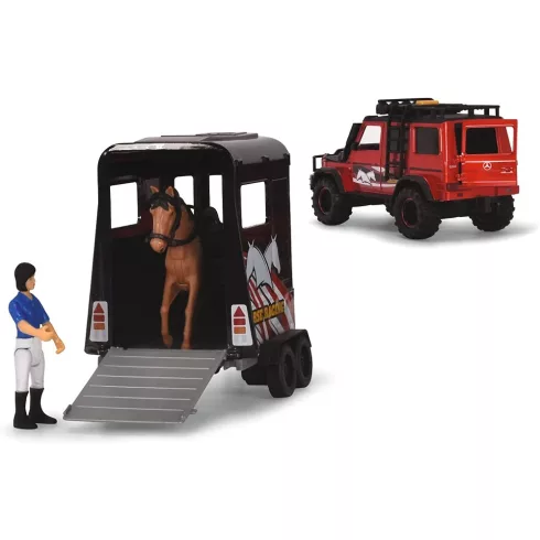 Dickie Toys - Lószállító fénnyel és hanggal 42cm
