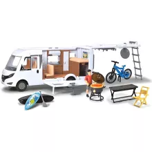 Dickie Toys - Kempingezés lakókocsival 35cm