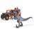   Dickie Toys - Dino parancsnoki terepjáró dinoszauruszokkal, fénnyel és hanggal 40cm