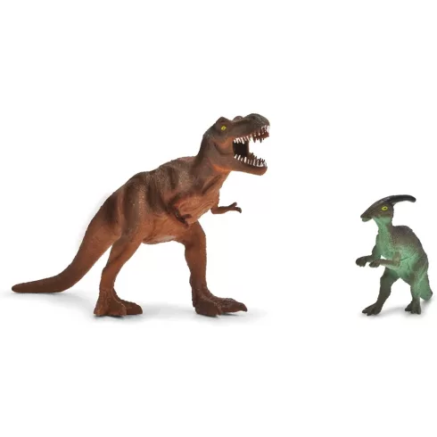 Dickie Toys - Dino elfogó terepjáró hálóvetővel, dinoszauruszokkal, fénnyel és hanggal 27cm