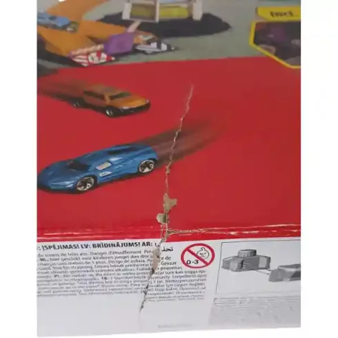 Dickie Toys óriás 4 emeletes parkolóház járművekkel, lifttel, fénnyel és hanggal (csomagolássérült)