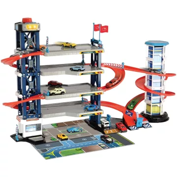   Dickie Toys City - Óriás 4 emeletes parkolóház járművekkel (203749008)