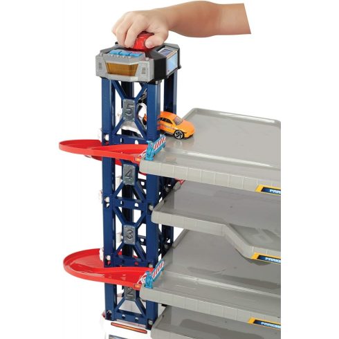 Dickie Toys City - Óriás 4 emeletes parkolóház járművekkel (203749008)