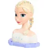 Disney Jégvarázs: Elza fodrász babafej kiegészítőkkel