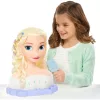 Disney Jégvarázs: Elza fodrász babafej kiegészítőkkel