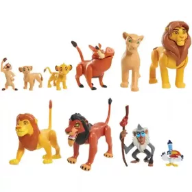 Disney: Az oroszlánkirály 10 darabos figurakészlet