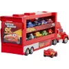 Mattel Disney Verdák: Mack autószállító kamion Villám McQueen kisautóval