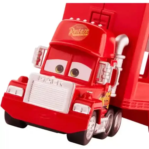 Mattel Disney Verdák: Mack autószállító kamion kisautókkal