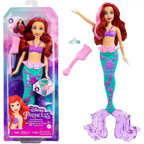 Mattel Disney A kis hableány: Színváltós Ariel sellő baba