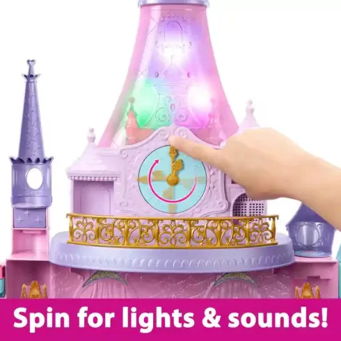 Mattel Disney Princess óriás interaktív kalandkastély fénnyel és hanggal (csomagolássérült)