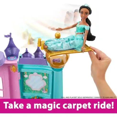 Mattel Disney Princess óriás interaktív kalandkastély fénnyel és hanggal (csomagolássérült)