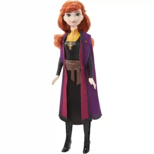 Mattel Disney Jégvarázs 2: Anna divatbaba levehető köpennyel