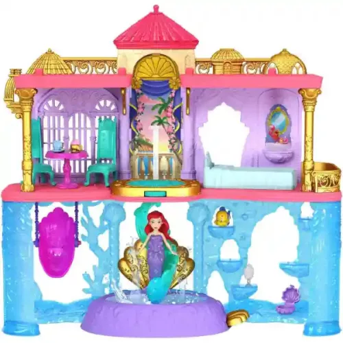 Mattel Disney Princess A kis hableány: Ariel dupla palotája