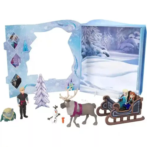 Mattel Disney Jégvarázs: Klasszikus "mesekönyv" készlet figurákkal