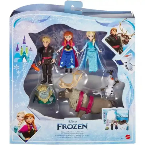 Mattel Disney Jégvarázs: Klasszikus "mesekönyv" készlet figurákkal