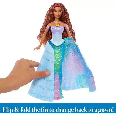 Mattel Disney A kis hableány: Ariel varázslatos átalakuló sellő baba
