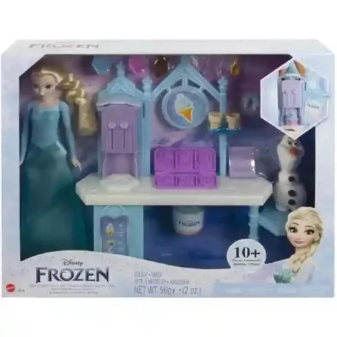 Mattel Disney Jégvarázs: Elza és Olaf fagyizója gyurmával