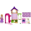 Mattel Disney Aranyhaj és a nagy gubanc: Aranyhaj hercegnő baba és tornya, Rapunzel