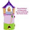 Mattel Disney Aranyhaj és a nagy gubanc: Aranyhaj hercegnő baba és tornya, Rapunzel