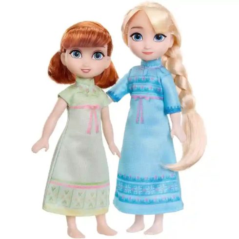 Mattel Disney Jégvarázs: Arendelle királyi család Anna és Elza gyerek babákkal
