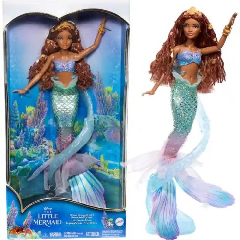 Mattel Disney A kis hableány: Deluxe Ariel sellő baba