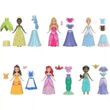 Mattel Disney hercegnők levehető ruhákkal készlet 9cm