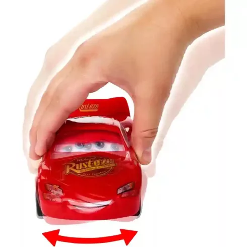 Mattel Disney Verdák: "Billegő" Villám McQueen versenyautó