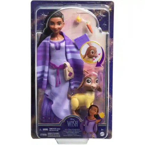 Mattel Disney Kívánság: Asha és Valentino kecske barátja (csomagolássérült)