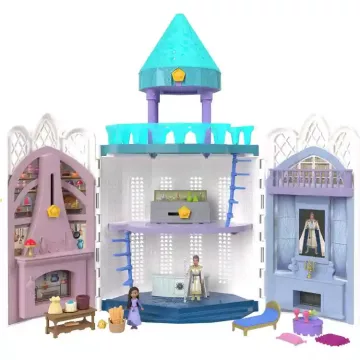   Mattel Disney Kívánság: Világító rózsakastély Asha és Magnifico figurákkal