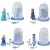 Mattel Disney Jégvarázs: Ice Reveal meglepetés baba