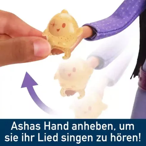 Mattel Disney Kívánság: Asha éneklő baba Star csillagocskával