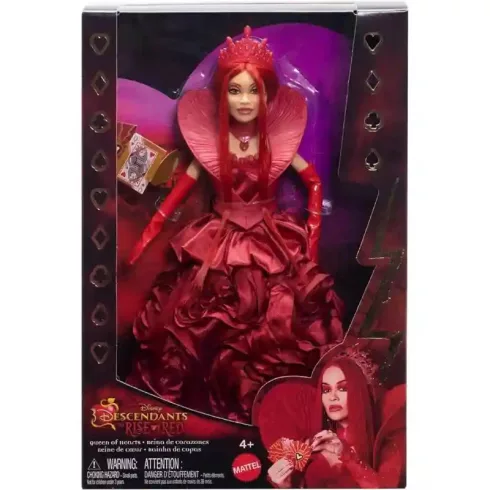 Mattel Disney Utódok: Vörös felemelkedése - Szívkirálynő baba