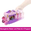 Mattel Disney Princess - Hintóból kastély 2 az 1-ben átalakítható játékszett