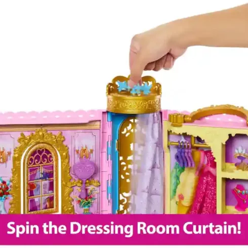 Mattel Disney Princess hordozható ruhásszekrény kiegészítőkkel