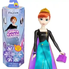   Mattel Disney Spin & Reveal Jégvarázs: Anna baba meglepetés kiegészítőkkel