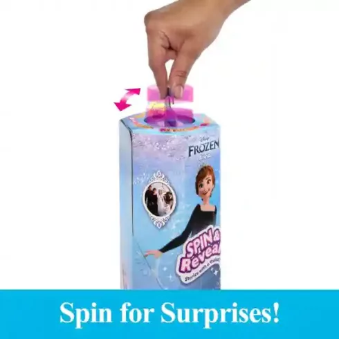Mattel Disney Spin & Reveal Jégvarázs: Anna baba meglepetés kiegészítőkkel