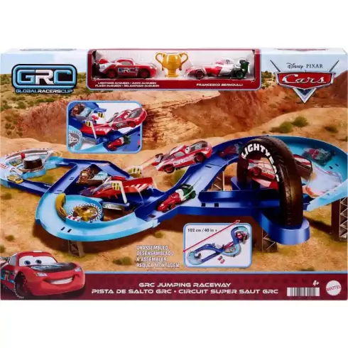 Mattel Disney Verdák: GRC ugratópálya kisautókkal