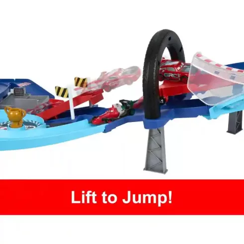 Mattel Disney Verdák: GRC ugratópálya kisautókkal
