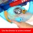 Mattel Disney Verdák: GRC ugratópálya kisautókkal